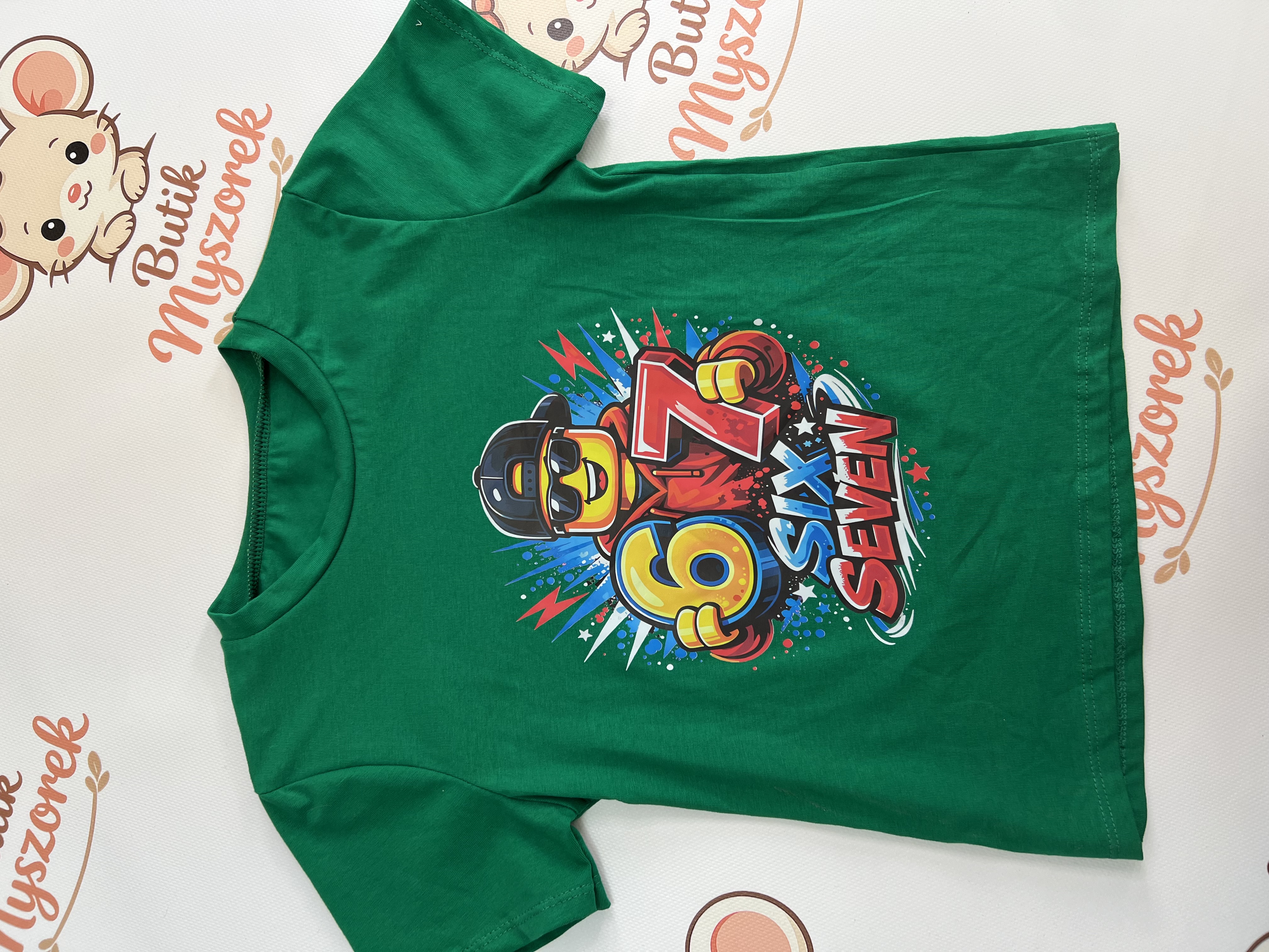 T-shirt Six Seven Lego - zielony - zdjęcie 1